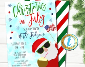 When Is Christmas In July 2022 Celebration On Etsy Christmas In July | Etsy