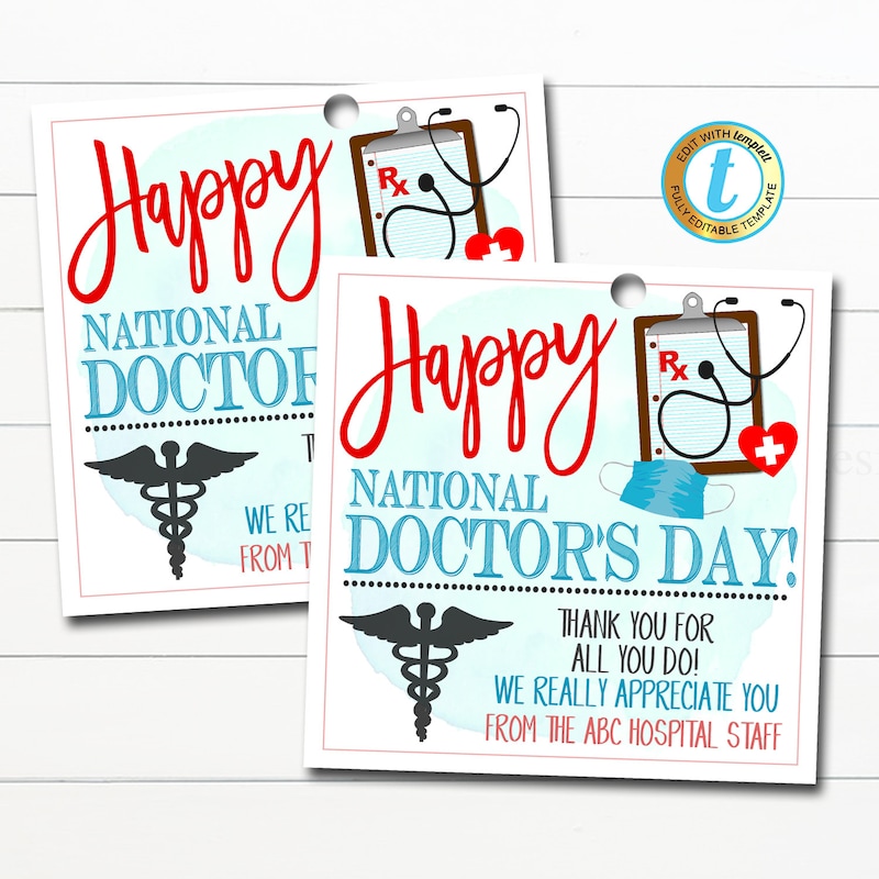 National Doctors Day Cards - Etsy