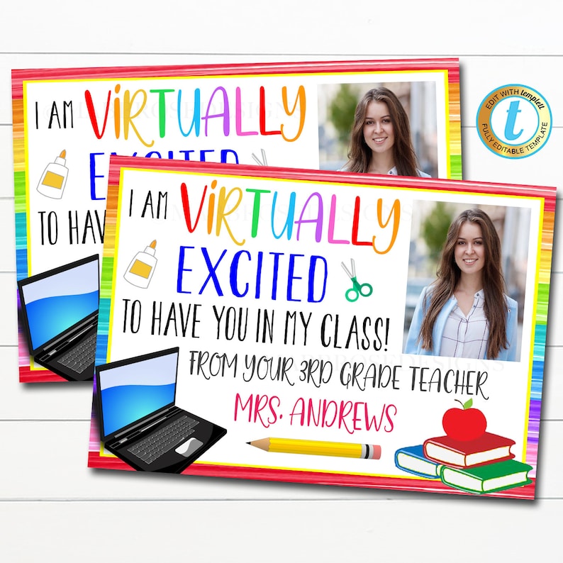 Teacher Postcard To Students Printable Hello From The Teacher Etsy teacher-postcard-to-students-printable-hello-from-the-teacher-etsy