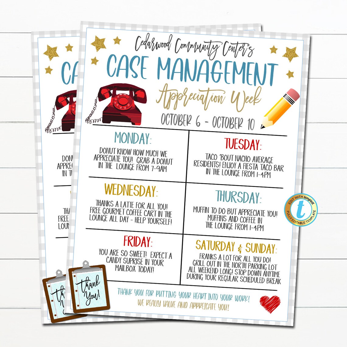 Case Management Appreciation Week 2024 Pdf Gina Phelia