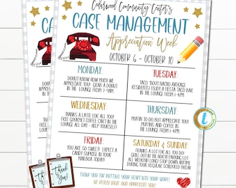 Case Manager Flyer - Etsy
