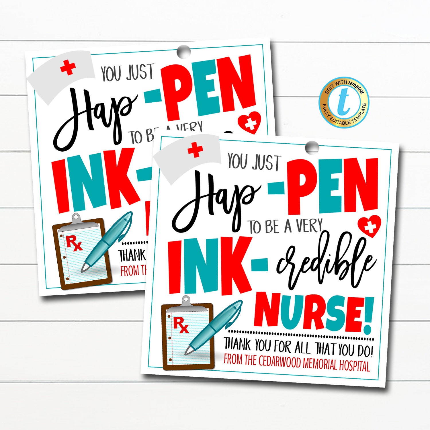  24 Pcs Nurse Pen CNA Week Appreciation Gift Set 6