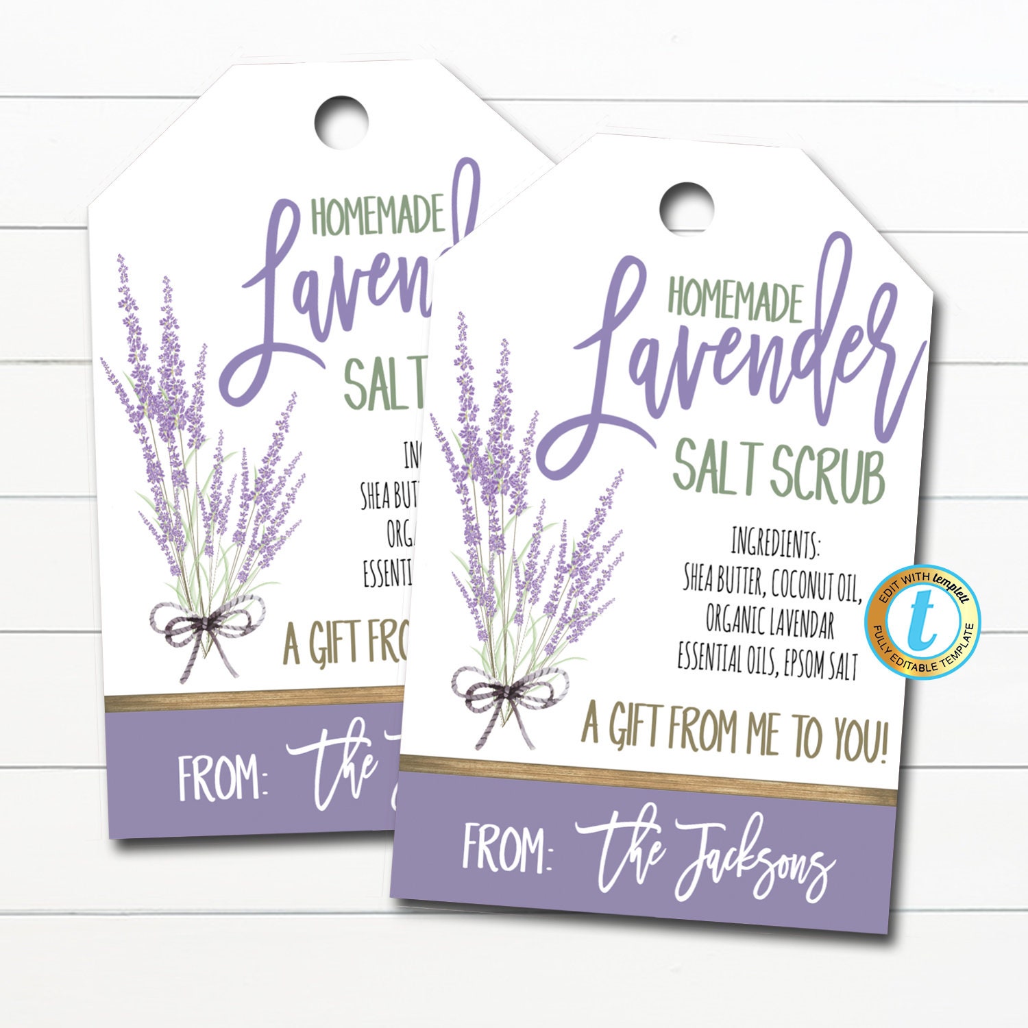 Lavender Salt Scrub Gift Tag, Homemade Spa Pedicure Bath Tag, Holiday Christmas Secret Santa Gift Idea, DIY Label Tag, Editable Template - Etsy lavender-salt-scrub-gift-tag-homemade-spa-pedicure-bath-tag-holiday-christmas-secret-santa-gift-idea-diy-label-tag-editable-template-etsy