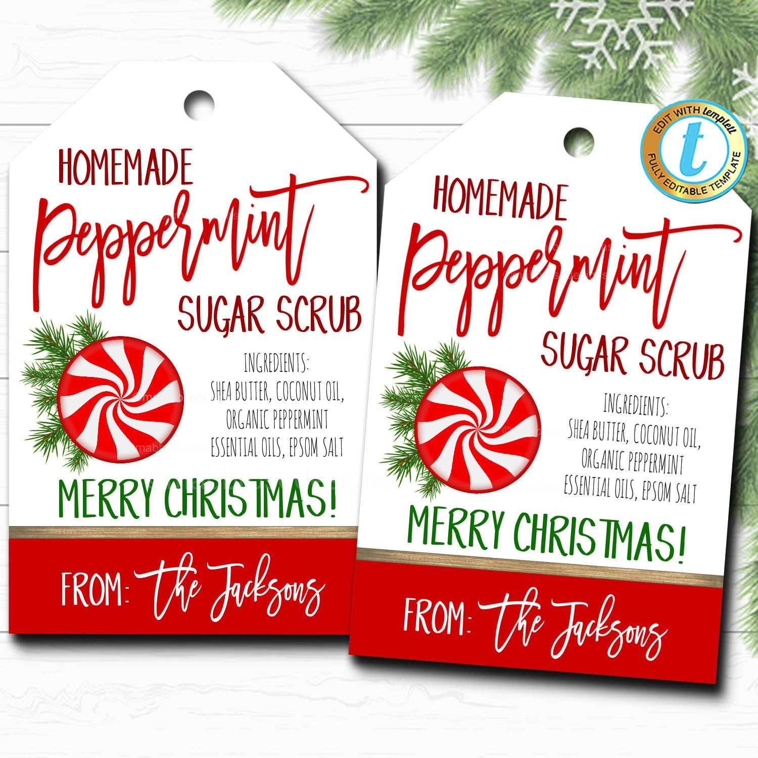christmas-gift-tags-peppermint-sugar-scrub-tag-holiday-spa-pedicure-bath-tag-holiday-teacher-staff-gift-secret-santa-editable-template-etsy
