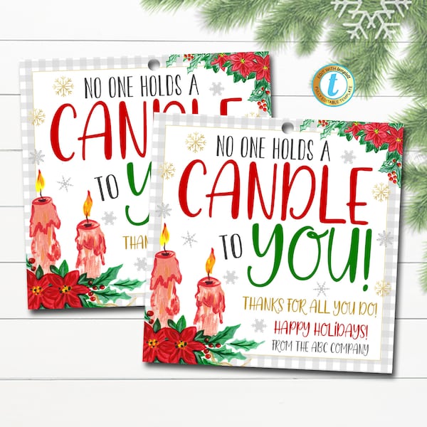 Christmas Candle Sayings Etsy
