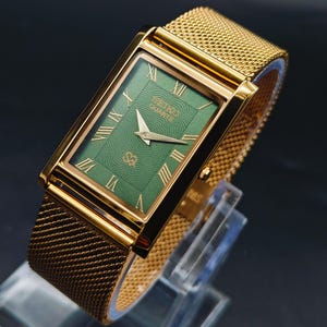 美品 稼動品 セイコー SEIKO ビンテージ メンズ腕時計 ゴールド レトロ Vintage seiko watch gold - Etsy 日本