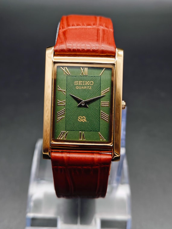 時計 seiko tank vintage Vintage Seiko Tank 80s Unique! - Etsy