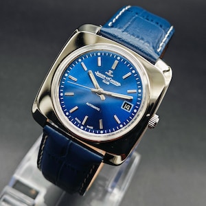 Vintage Jaeger Le-Coultre Hand-Winding Watch: Restored Swiss Timepiece