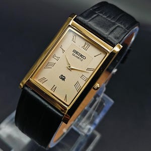 SEIKO Dolce クォーツ時計 稼働 新品電池 SEIKO セイコー DOLCE クォーツ 腕時計 ゴールド