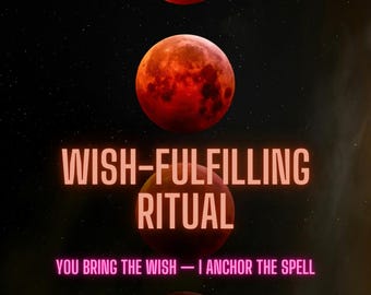 Make a Wish Spell - 2 Wishes, Moon Ritual