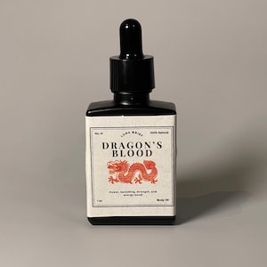 Dragon’s Blood Oil – Ritual Oil for Power, Protection, Banishing & Spell Amplification