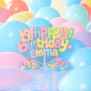 Happy Birthday Song for Emma – Personalized MP3 for Kids