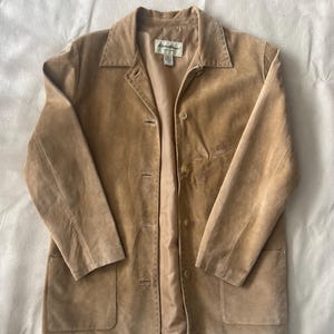 Eddie Bauer Jacket Genuine Leather - Etsy