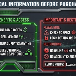 Resident Evil Requiem PC Steam Offline Access Guide PDF | Global Digital Download | Windows Game Setup | Instant Delivery image 2