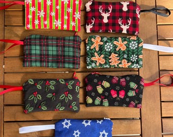 Christmas gift card pouch