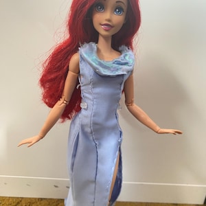 Simple Hand Made Ariel Inspired Doll Dresses