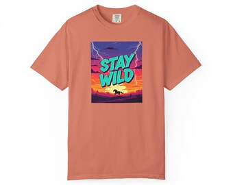 Stay Wild Graphic T-Shirt: Unisex Nature Lover Tee