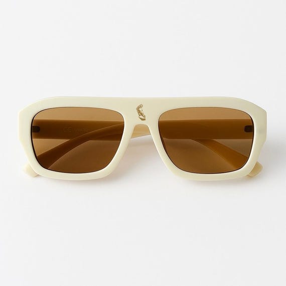 Christian Sunglasses Heavenly White, Yellow Lens Sunglasses  display picture 3
