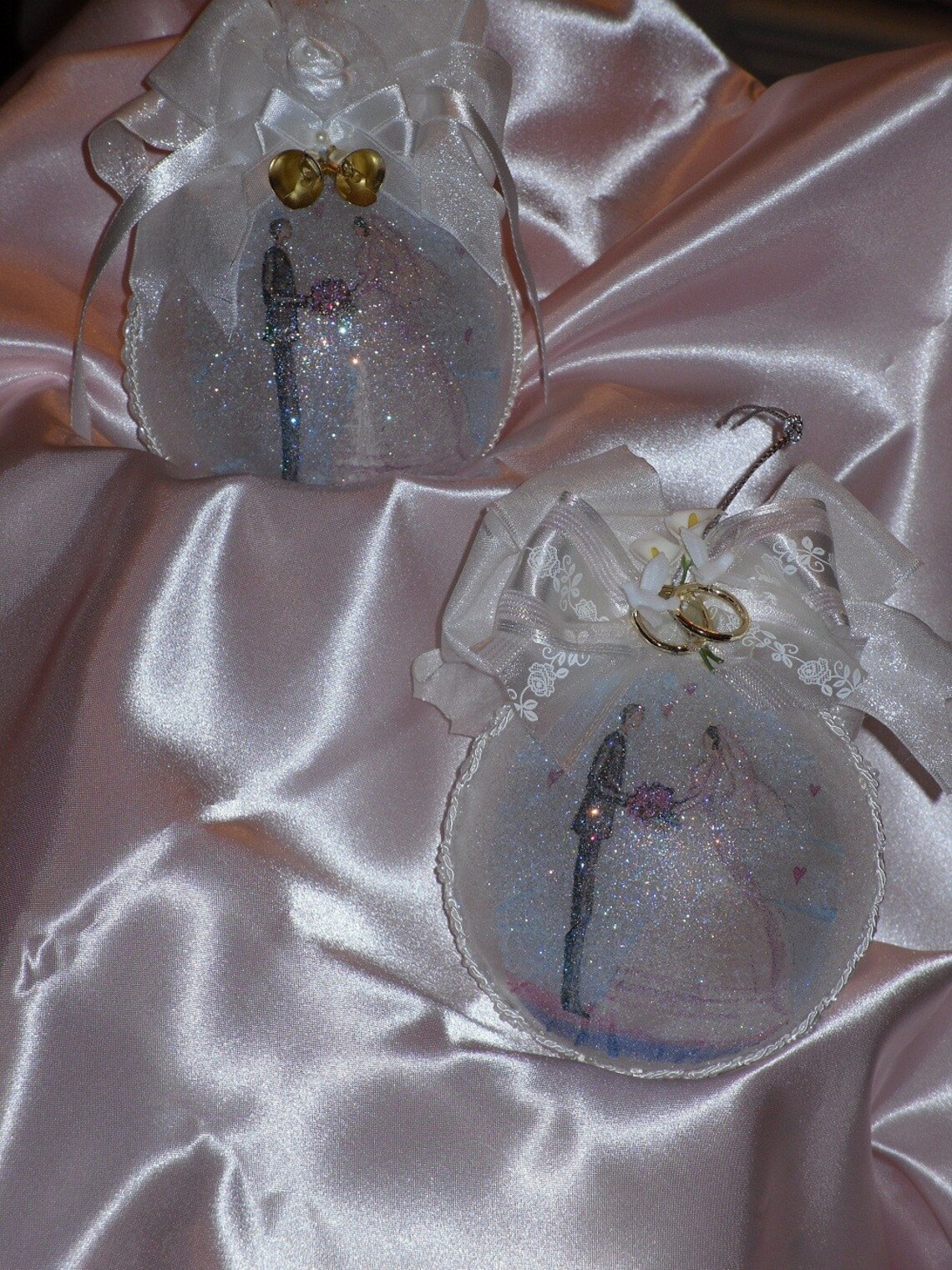 Bride and Groom Wedding Shower Favor Ornament Etsy