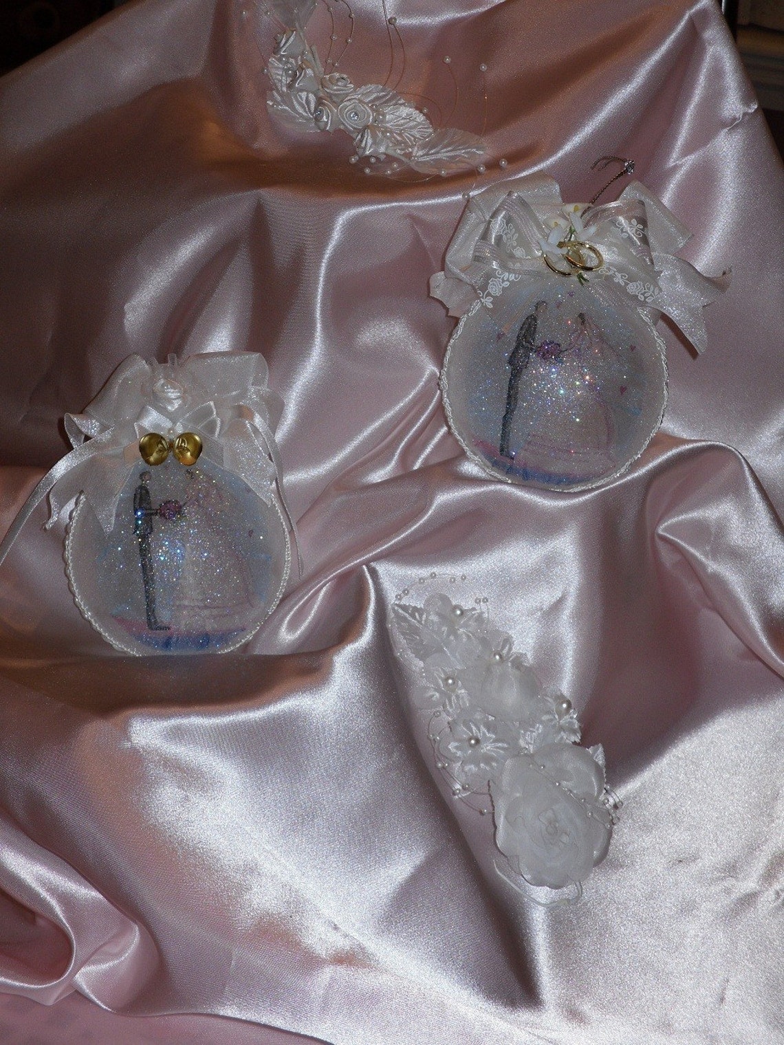 Bride and Groom Wedding Shower Favor Ornament Etsy