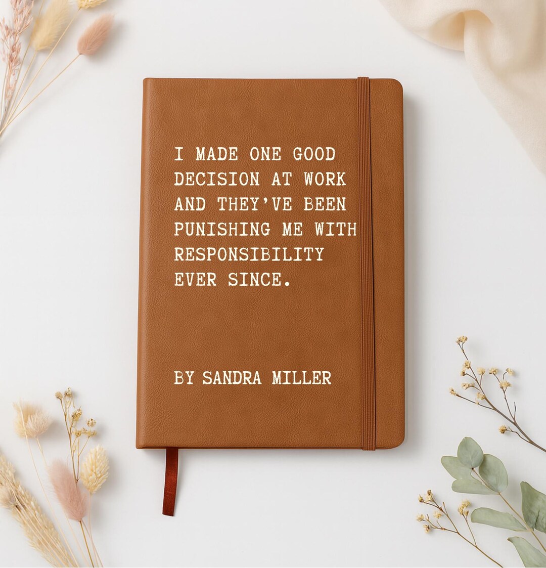 Personalized Coworker Journal, Custom Coworker Gift, Employee Workplace ...