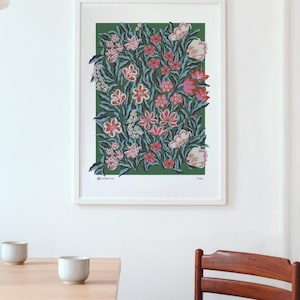 Frodas Primavera  - Floral Art Print | Giclée Printed on Hahnemühle German Etching 310 Fine Art Paper in Stockholm, Sweden
