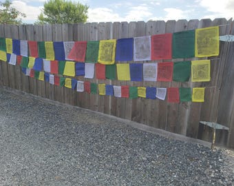 Tibetan Prayer Flags, 25 Flags per String