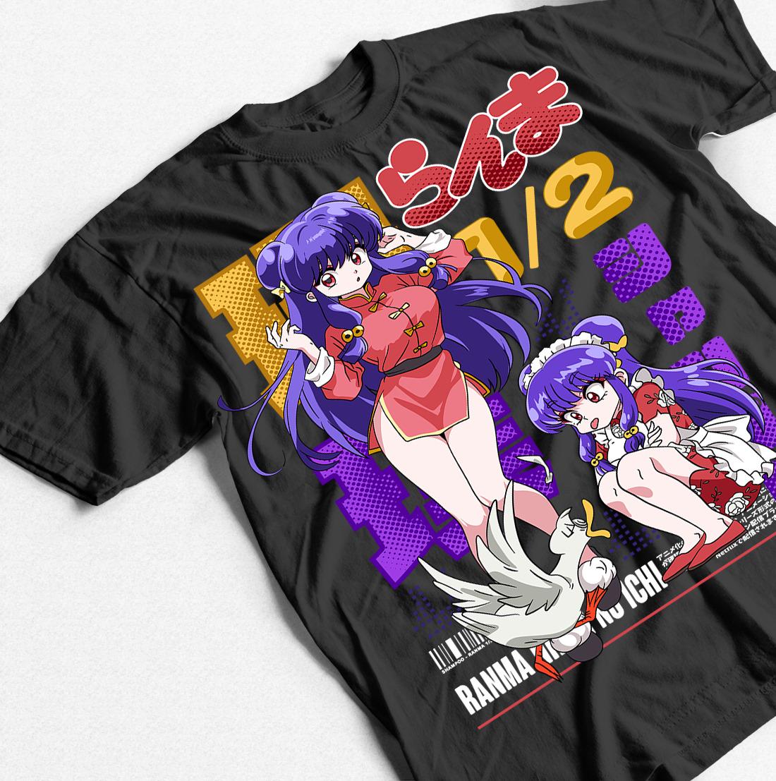 【アニメ】Ranma 1/2 Shampoo らんま ヴィンテージTシャツ アニメ】Ranma 1/2 Shampoo らんま ヴィンテージTシャツ らんま1/2