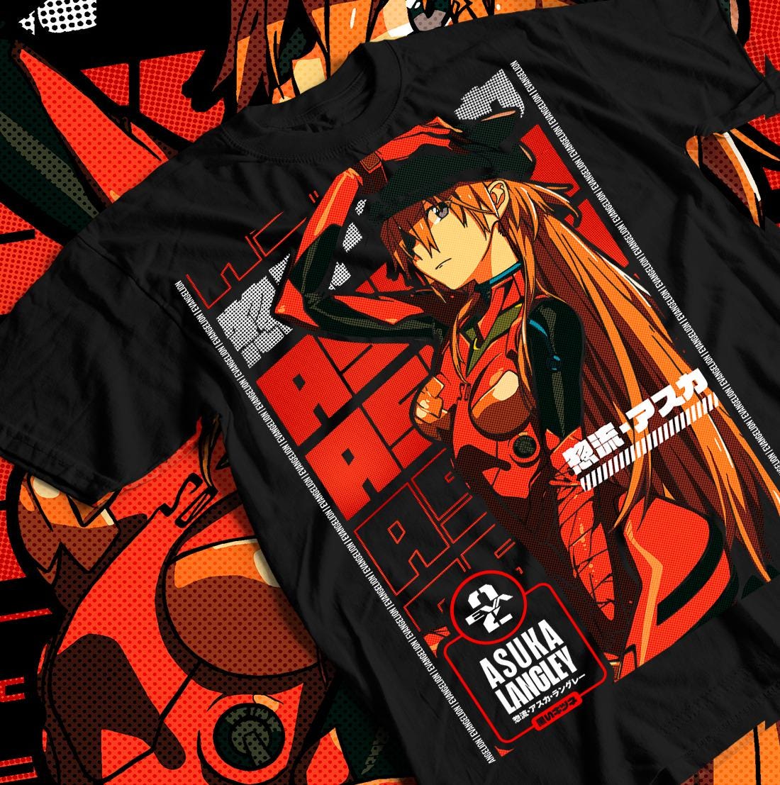 Asuka langley tshirt - Etsy 日本