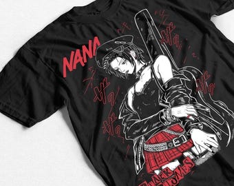 Nana Graphic Tee, Cool Unisex Shirt, Anime Fashion, Streetwear Top, Gift for Pop Culture Fans