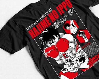 はじめの一歩シャツ：鴨川ボクシングジム アニメTシャツ - Etsy 日本