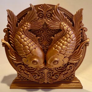 Zodiac Sign Statue - Pisces (Hand Painted)
