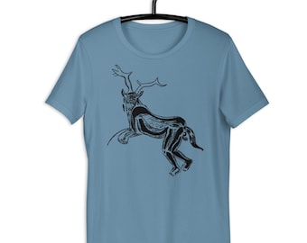 The Sorcerer cave art T shirt