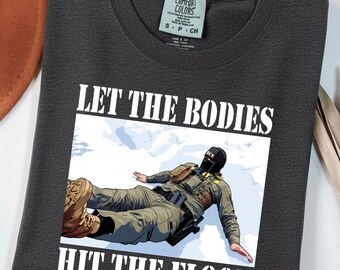 Let The Bodies Hit The Floor Anti ICE Tee, Unisex Protest Shirt, Abolish ICE Graphic Top