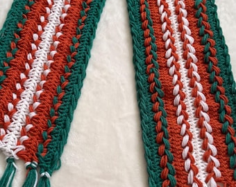 Miami Dolphins Inspired Scarf