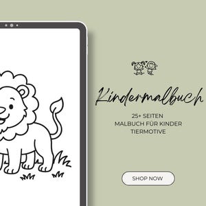 Animal Coloring Book for Kids Animals to Color Hand-Drawn Coloring Pages Digital PDF to Print Colorful Animal Activity Book Education