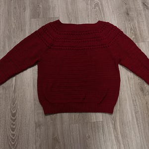 Crochet Pullover