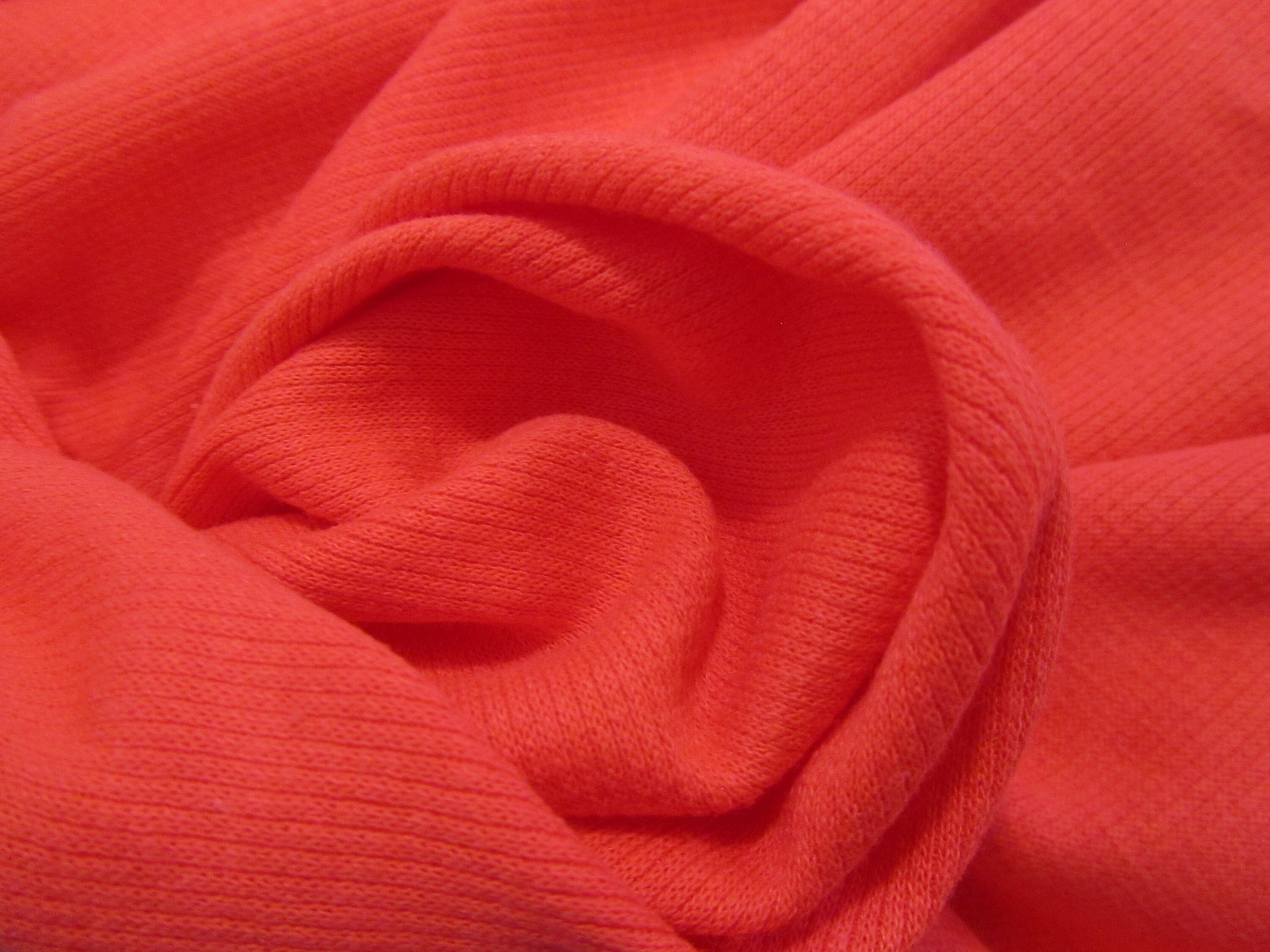 RED COTTON RiB KNiT FABRiC Sold By the Half Yard X 60 Etsy