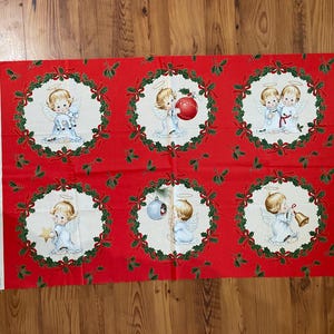 PANNEAU DE TISSU ANGE Amii Morehead pour Elizabeth&#39;s Studio M4100 61 x 45 cm de large