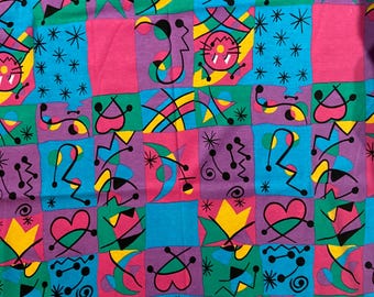 GENUINE 1980's COTTON Knit T-shirt Fabric 39" x 60"