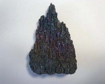 Iridescent Silicon Carbide Carborundum Crystal 8 0z. Specimen Rainbow Effects