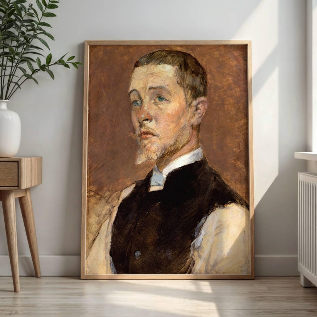 Albert Rene Grenier 1858 1925 by Henri De Toulouse-lautrec: Post ...