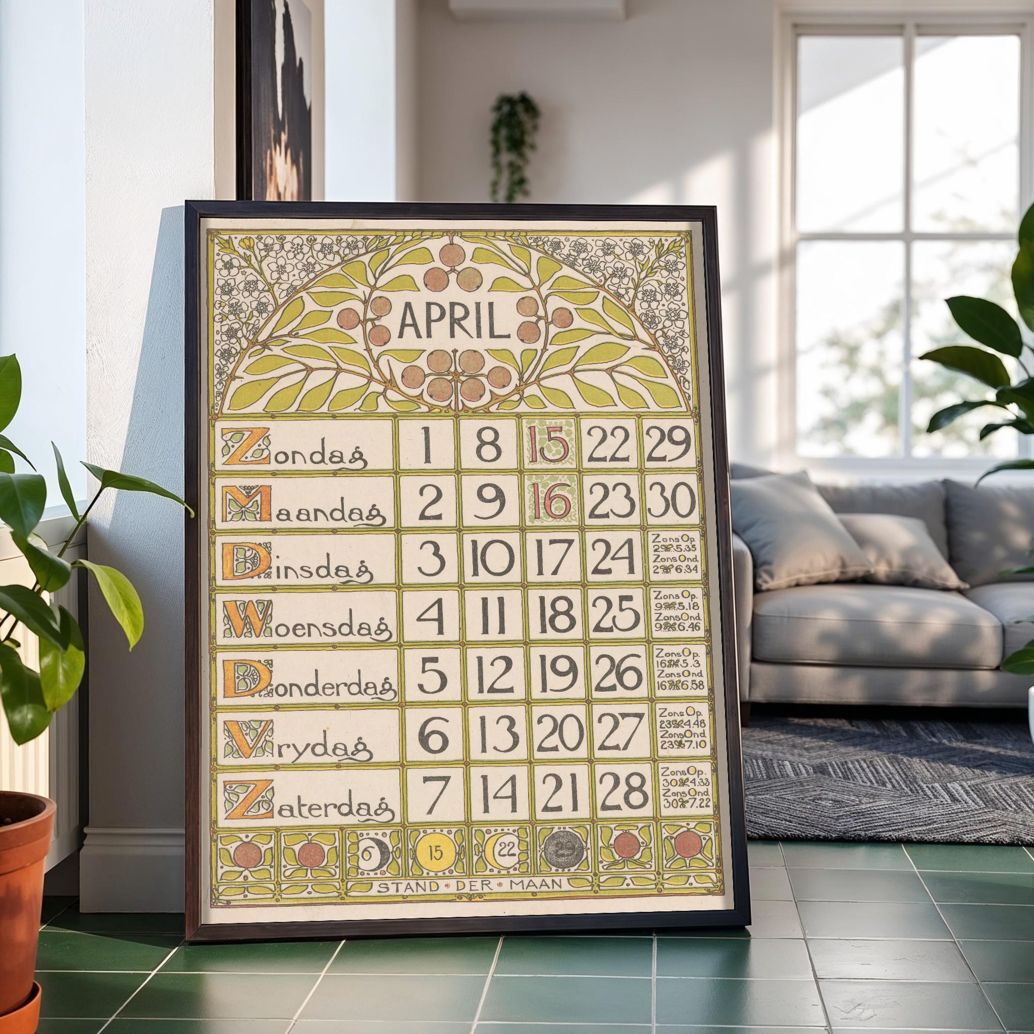 1900 Calendar - Etsy