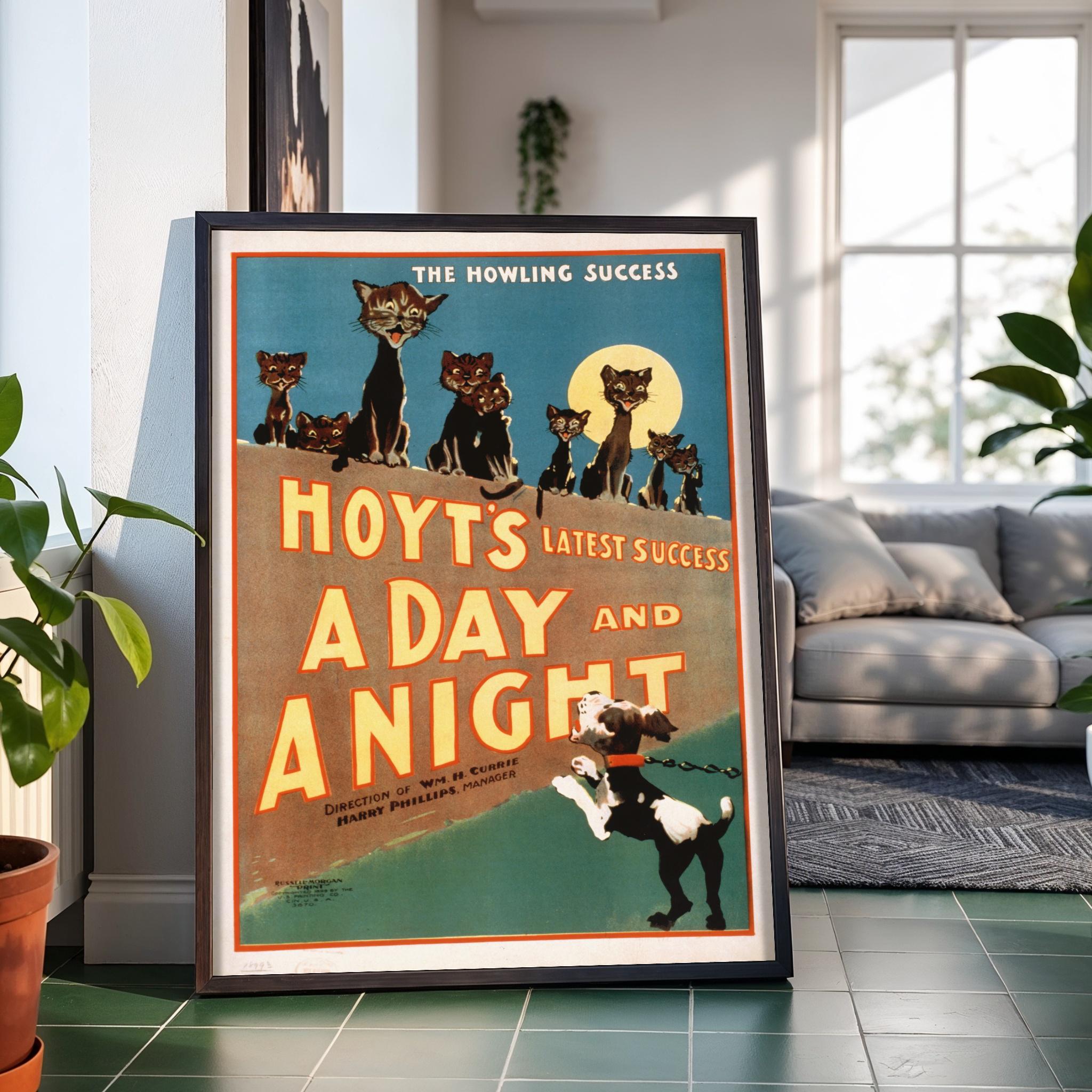 Vintage Cats Playbill - Etsy