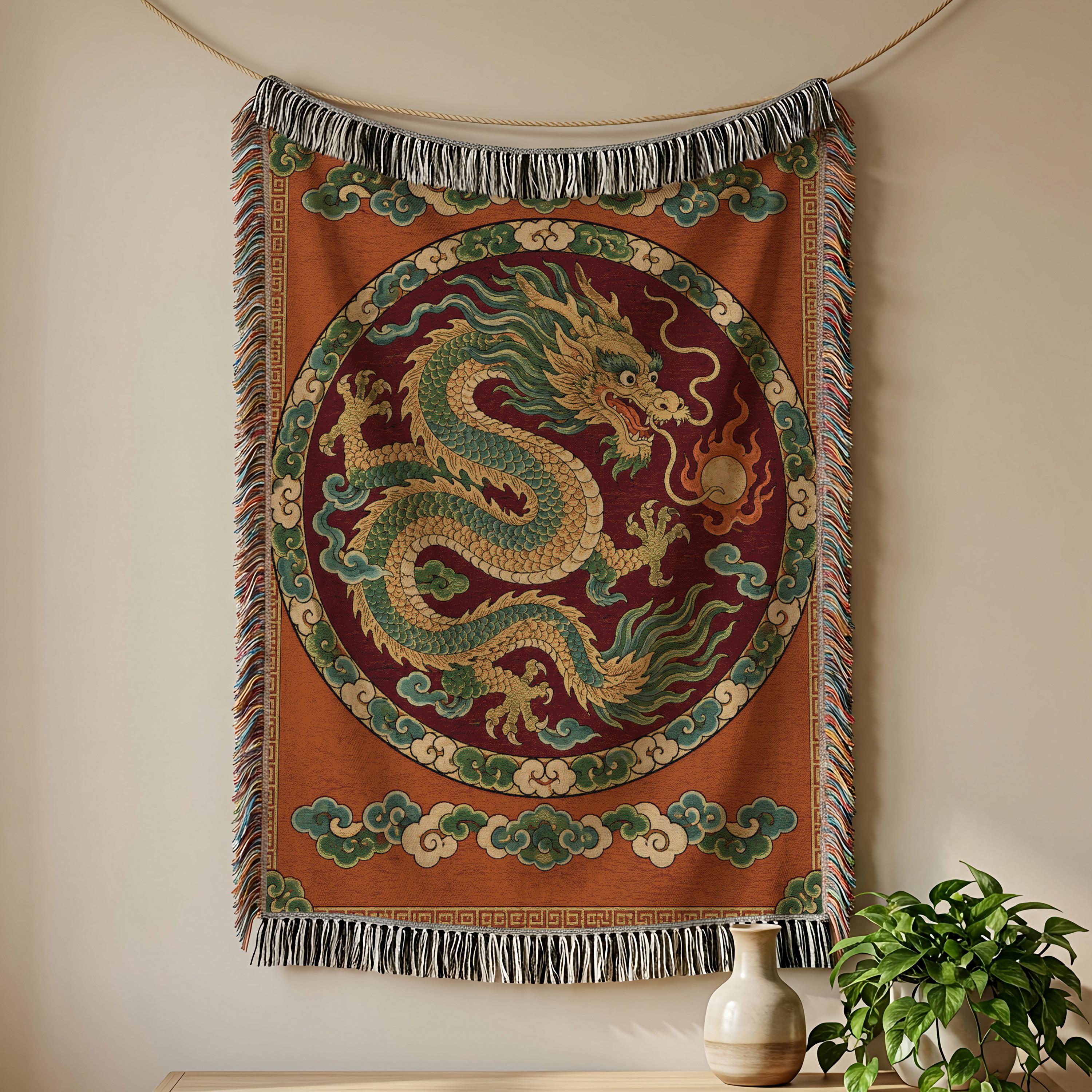 Chinese Woven Blanket - Etsy