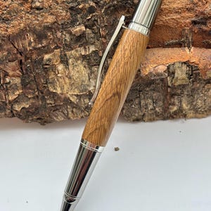 HMS Victory Oak Ballpoint Pen, Own a Piece of Navy History, Handmade Gift - Gifts for Him or Gift for Her.