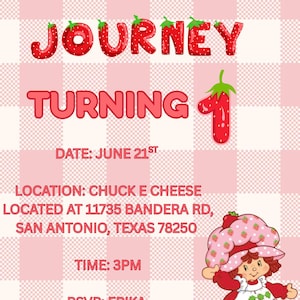 strawberry shortcake party