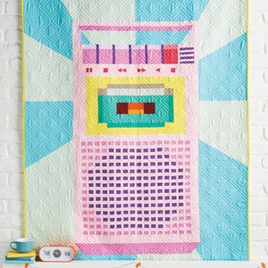 We Got the Beat : PDF Quilt Pattern (plus a BONUS Cassingle pattern!)