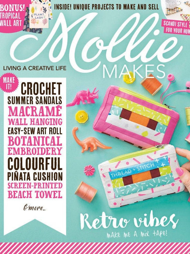 Cassette Tape PDF Quilt Pattern plus BONUS Tutorials Etsy