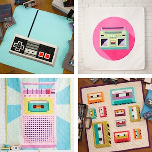 ANALOG BUNDLE: Control Freak + Cassette Tapes + Boombox + We Got the Beat PDF patterns
